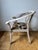 Mid-Century Modern 1980's Vintage Tessellated Stone Flared Arm Chair For Sale - Image 3 of 15