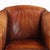 A Dutch Art Deco Style Leather Club Chair, C. 1950. For Sale - Image 4 of 8