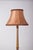 Wood English Gilded Wooden Floor Lamp with Fabric Lampshade, 1890 For Sale - Image 7 of 11