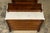 French 19th Century French Napoleon III Bamboo Dresser With Carrara Marble and Mirror For Sale - Image 3 of 18