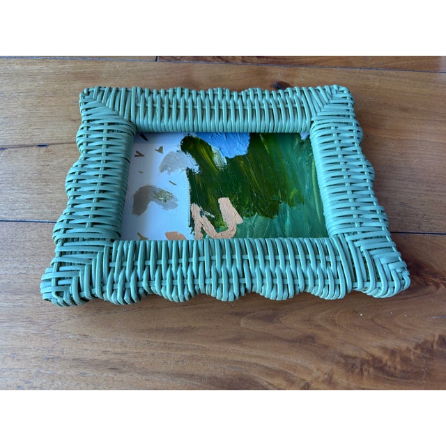 2023 Ak Hardeman Pastel Studio Sketch Painting of a Fantastical Landscape, Framed For Sale In Houston - Image 6 of 6