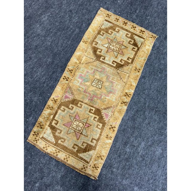 Early 21st Century Turkish Yastik Rug 1'4" x 2'11" For Sale - Image 5 of 5