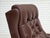 Wood Danish Armchair in Brown Furniture Leather, 1970s For Sale - Image 7 of 18