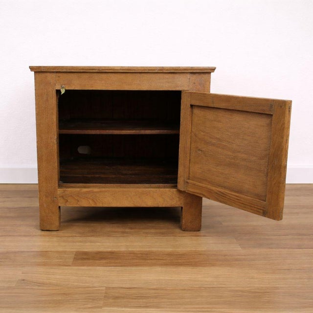 Antique Oak Side Cabinet with Carved Motifs, 1890s For Sale - Image 9 of 13