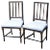 Set of Swedish Classicist Style Chairs, 1900s For Sale