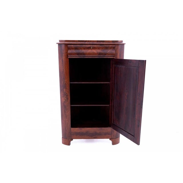 Brown Antique Corner Chest of Drawers, 1880 For Sale - Image 8 of 10