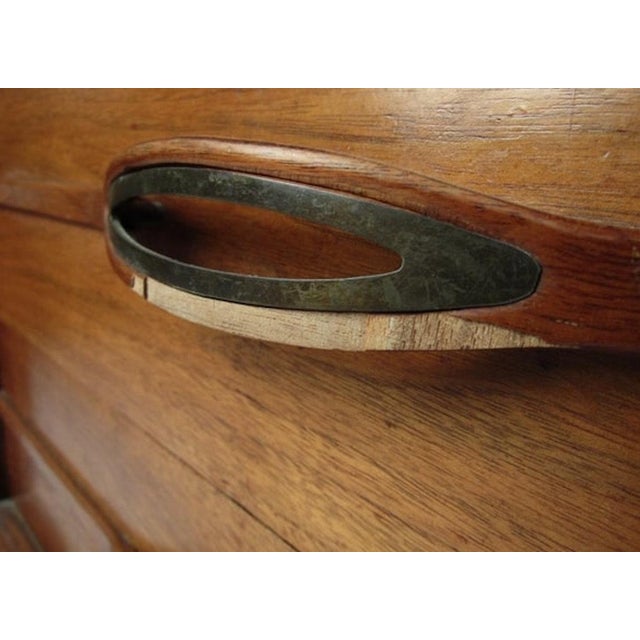 Mid 20th Century Mid-Century Modern Dresser and Nightstands - 2 Pieces For Sale - Image 4 of 5