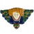Big Italian Majolica Angel Wall Bracket Decoration For Sale - Image 10 of 10