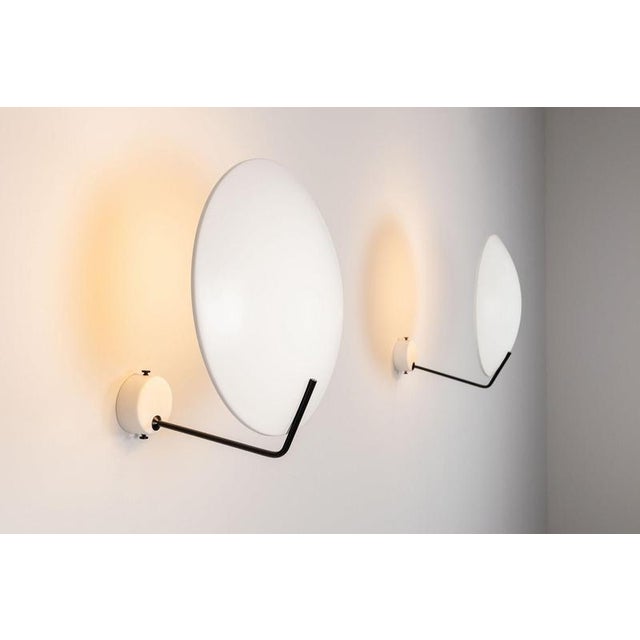 Stilnovo Model 232 Wall Sconces by Bruno Gatta for Stilnovo, Italy, 1954, Set of 2 For Sale - Image 4 of 16