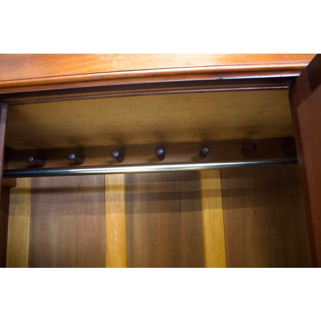 Brown Antique Victorian Wardrobe in Mahogany, 1880s For Sale - Image 8 of 11
