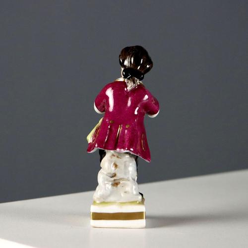 Porcelain Children from Rudolstadt, Set of 2 For Sale - Image 6 of 14