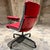 Metal 1970s Herman Miller Eames Red Time Life Executive Office Chair For Sale - Image 7 of 12