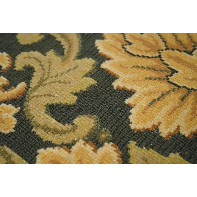 Black Sumak Rug 6' X 9' For Sale - Image 8 of 12