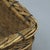 Wood Antique Industrial Factory Wicker Basket For Sale - Image 7 of 10