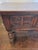 Burnt Umber Carved Spanish Console in Renaissance Gothic Style Sideboard Server For Sale - Image 8 of 10