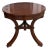 1 of 2 Dessin Fournir Baran Walnut Side Table For Sale
