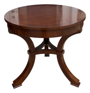 Dessin Fournir Baran Walnut Side Table - 1 of 2 Available
