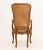 Set of Five Italian Provincial Style Cane-Paneled Walnut Dining Chairs For Sale - Image 15 of 15