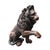 Brown French Artist, Lion Sculpture, 1600s, Wood For Sale - Image 8 of 8