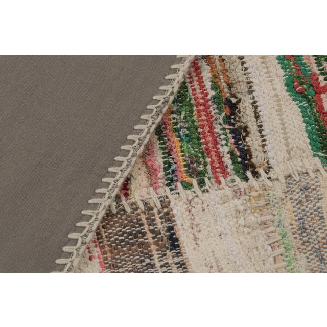 Rug & Kilim’s Oversized Modern Patchwork Kilim Rug With Polychromatic Patterns For Sale - Image 10 of 10