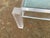 Vintage Mid Century Modern Lucite Glass Top Coffee Cocktail Table For Sale - Image 17 of 18