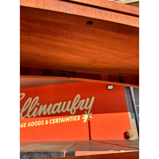 Mid Century Lane Martinique Record Cabinet Bookcase For Sale - Image 15 of 18