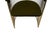 Beautiful MCM Vintage Club Barrel Chrome Chair W/Green Fabric For Sale - Image 4 of 4