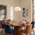 Mid-Century Modern Nova of California Satin Nickel Morelli Pendant Light - Mid Century Modern Lucite Shade, Steel Body, Elv Dimmer Compatible For Sale - Image 3 of 6