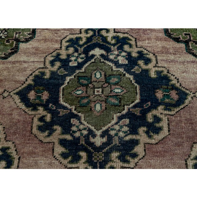 Turkish Turkish Vintage Rug 3'2" x 11'8" #20720 For Sale - Image 3 of 8