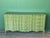 Green 1970s French Provincial Green Lacquered Dresser of Twelve Drawers For Sale - Image 8 of 18