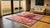 Dark Pink 1920s Pink Floral Modern Antique Chinese Art Deco Rug 9'0" X 11'6" Handknotted Wool Carpet For Sale - Image 8 of 9