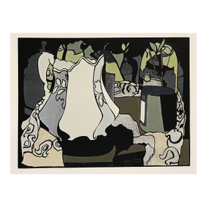 1975 Bob Enos Still Life Lithograph