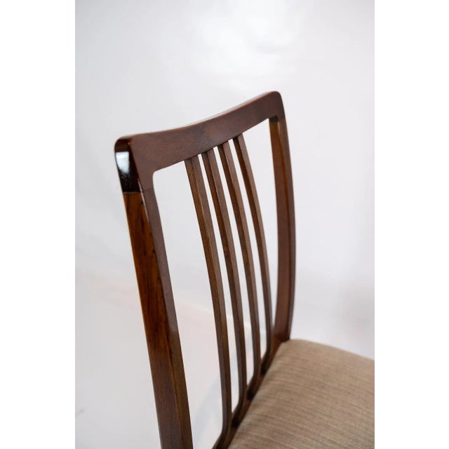 Rosewood Dining Chairs, Denmark, 1960s, Set of 6 For Sale - Image 6 of 9