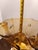 Vintage Mid Century Murano Amber Art Glass Ruffled Vase Applied Trail 15" For Sale In Dallas - Image 6 of 8