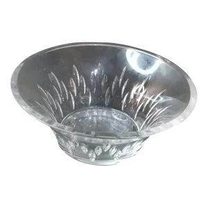 1980s Wedgwood England Cut Crystal Bowl