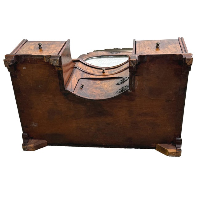 Georgian Walnut Dressing Table Mirror, 1720 For Sale - Image 11 of 16