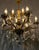Antique Gilded 12-Light Crystal Chandelier, 1890s For Sale - Image 5 of 11