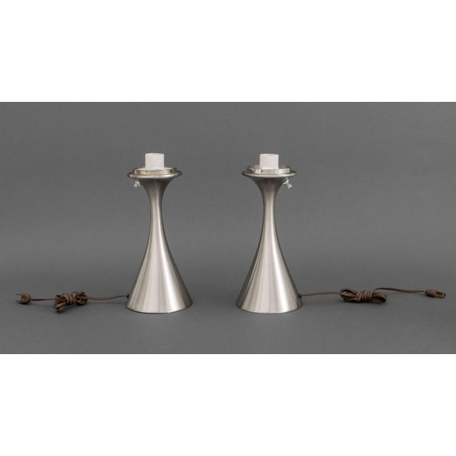 Pair of Laurel Mid-Century Modern Mushroom Table Lamps For Sale In New York - Image 6 of 9