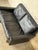 Black Leather Loveseat Mid-Century Modern 1960s For Sale In Los Angeles - Image 6 of 11