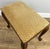 Vintage French Louis Style Upholstered Oak Stool For Sale - Image 4 of 11