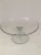 Transparent 1970s Etched Crystal Cake Stand For Sale - Image 8 of 8