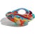 Beautiful large, vintage Murano hand blown rainbow colors Italian art glass centerpiece bowl. Created in the "Pezzato" and...