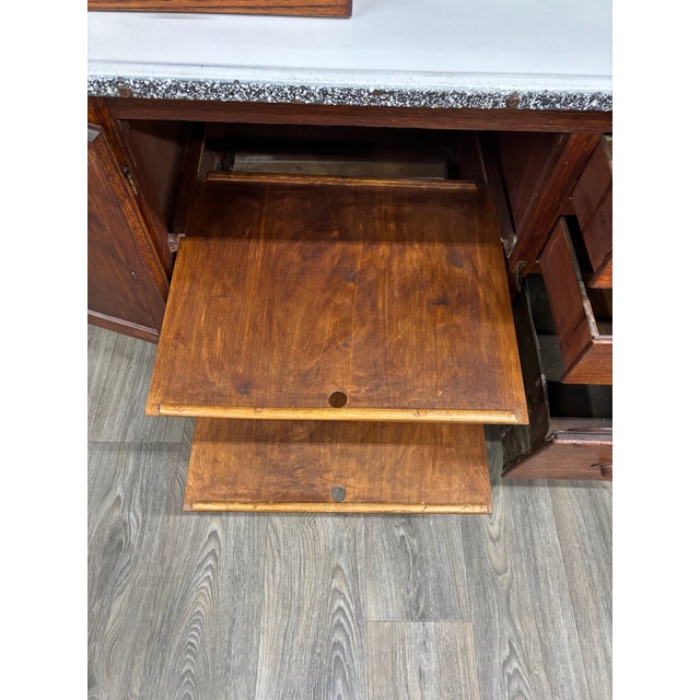 Antique Early 20th Century Hoosier Style Kitchen Cabinet For Sale - Image 15 of 18