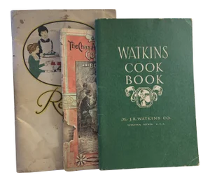 1897 Cookbook Booklets - Set of 3