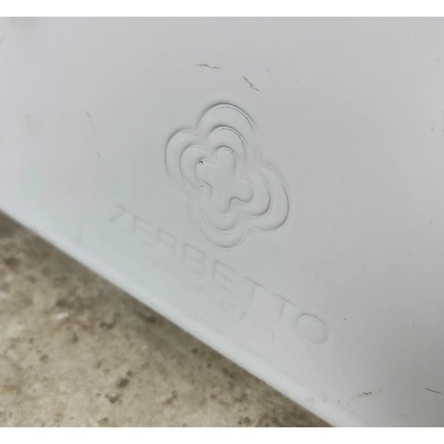 White Wall Lamp by M. Boccato, G. Gigante & A. Zambusi for Zerbetto, 1980s For Sale - Image 6 of 7