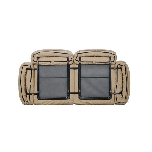 Cushion Sofa in Canvas by Muller Van Severen for Bd Barcelona For Sale - Image 10 of 18