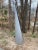 Mid-Century Modern 1980s Gaia Postmodern Silver Lipstick Full Length Floor Mirror For Sale - Image 3 of 7
