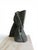 Exceptional abstract head sculpture by the renowned artist Montserrat Faura, executed in patinated bronze and signed and...