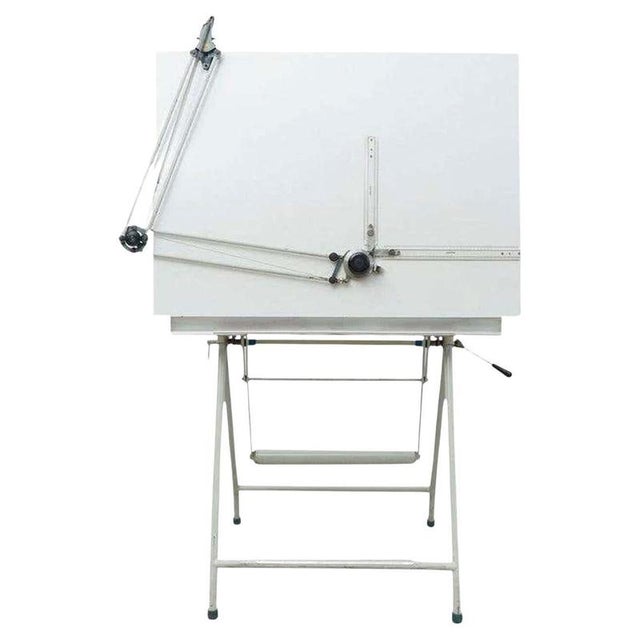 Mid-Century Spanish Architect Table from Certex, 1940s For Sale - Image 4 of 4