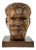 Portrait of Italo Balbo - Original Wooden Sculpture by Marco Novati - 1930s 1930s For Sale